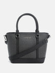 Guess Quinley Logo Mini Tote - Black image 0