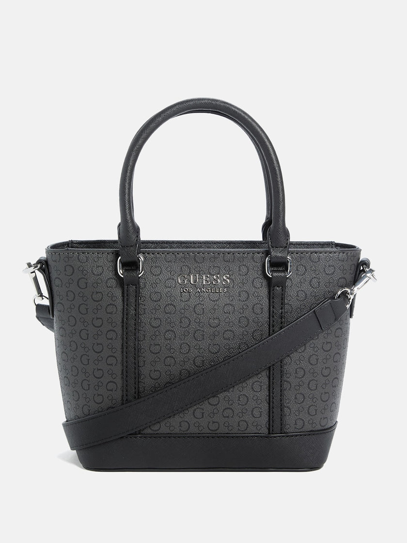 Guess Quinley Logo Mini Tote - Black image 0