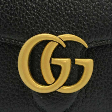 GUCCI Marmont Cellarius Leather Bifold Wallet image 1