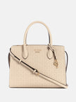 Guess Beryln Logo Large Satchel - Neutral image 0