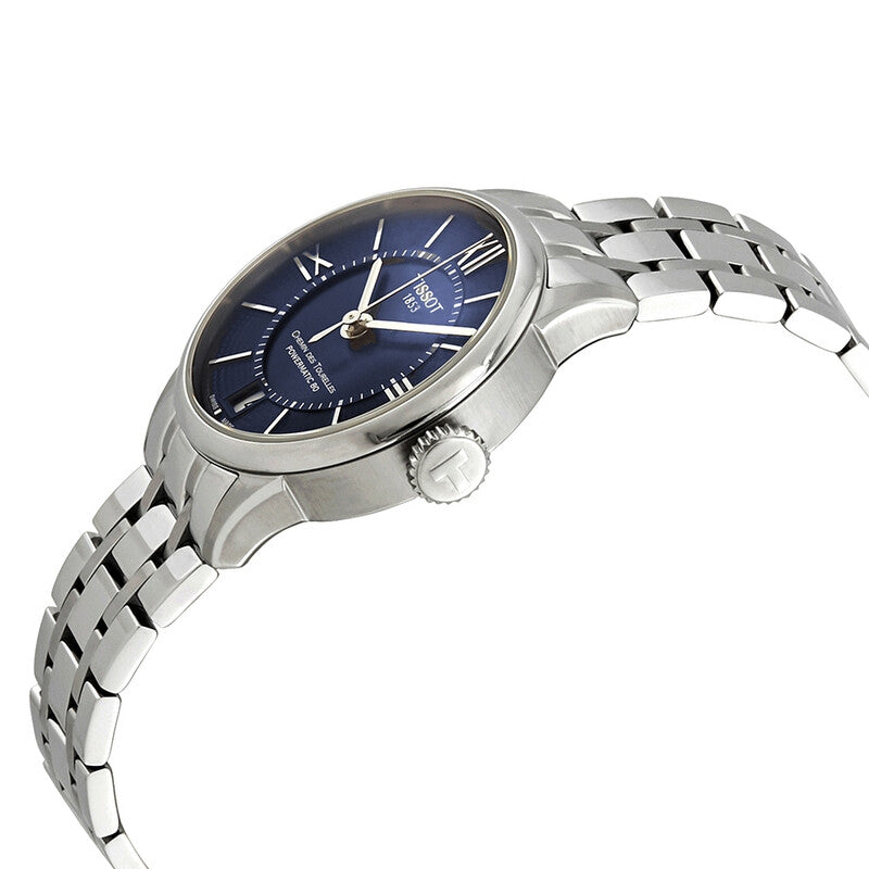 TISSOT  Chemin Des Tourelles Automatic Blue Dial Ladies Watch image 1