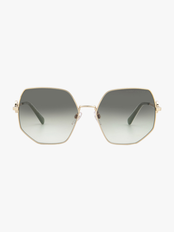 [ARRIVING] MARC JACOBS Grey Gradient Green Butterfly Ladies Sunglasses image 0