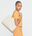 TORY BURCH Fleming Soft Chain Tote - New Cream image 3