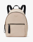 KATE SPADE Chelsea Nylon Medium Backpack Warm Beige Multi image 5