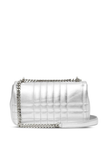BURBERRY Small Quilted Lola Bag In Metallic Leather image 2