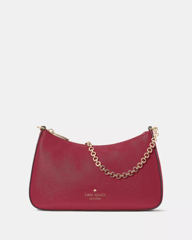 KATE SPADE Margot Textured Patent Leather Convertible Crossbody (Arriving In Delhi) image 0