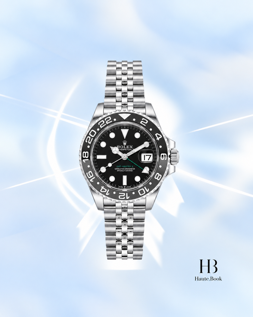 [Brand New] ROLEX GMT-Master II Oyster Oystersteel M126710GRNR-0003 40 mm
