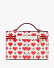 KATE SPADE Devin Pixel Hearts Vanity Kit image 1