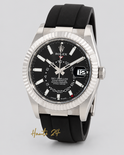 [BRAND NEW]ROLEX Sky-Dweller GMT Automatic Chronometer Black Dial  336239-0002 42MM