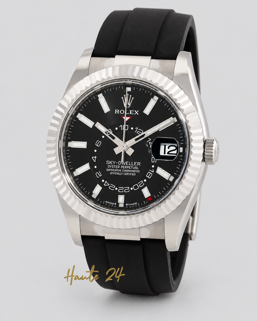 [BRAND NEW]ROLEX Sky-Dweller GMT Automatic Chronometer Black Dial  336239-0002 42MM