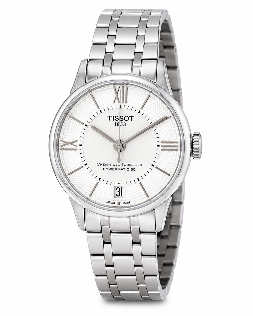 TISSOT Chemin Des Tourelles Automatic Ladies Watch T0992071111800