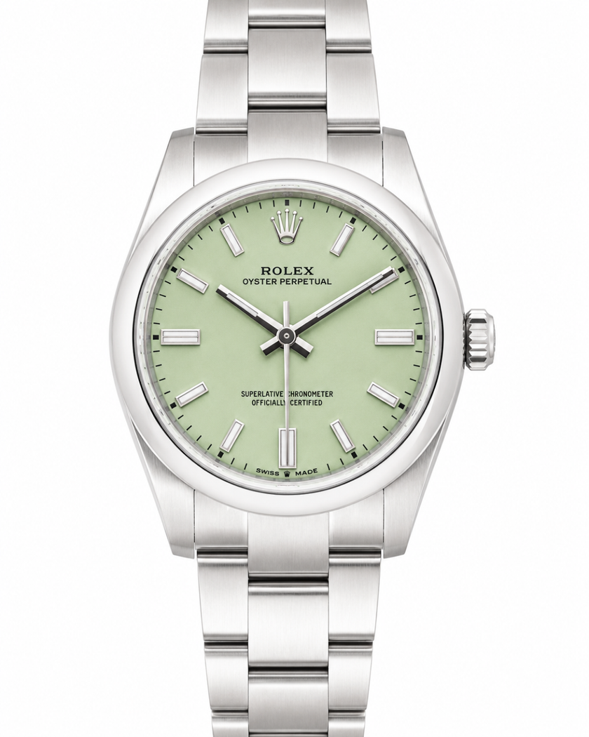 [Brand New] ROLEX Oyster Perpetual Green Dial 31MM