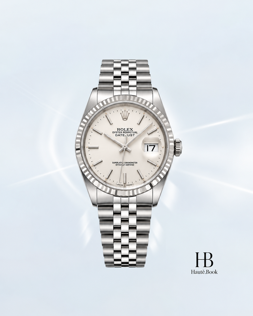 [Store Display]ROLEX Datejust Black Silver Jubilee stainless steel 36mm