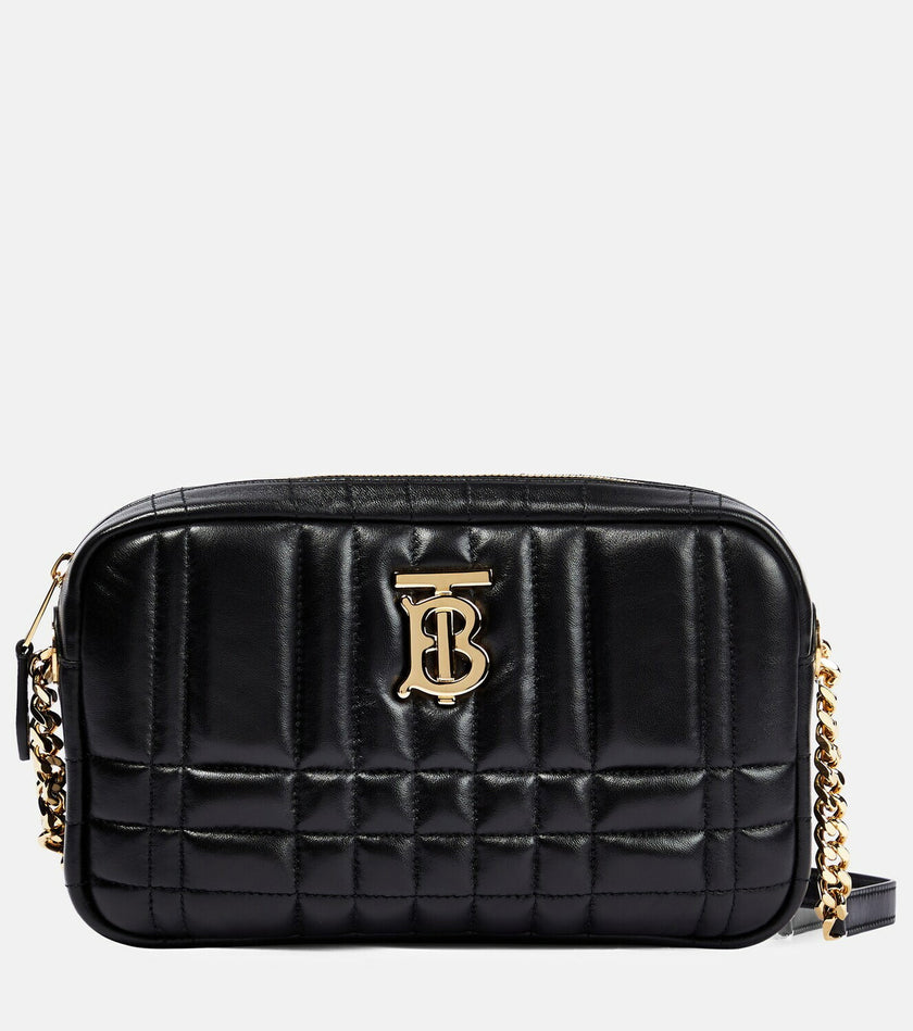 BURBERRY Small Lola Quilted Camera Bag- Black image 0