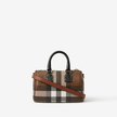 BURBERRY  Mini Check Bowling Bag image 1