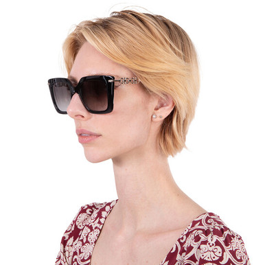 [AT DELHI] FERRAGAMO Salvatore Grey Gradient Butterfly Ladies Sunglasses SF1041S 001 51 image 2