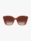 [AT DELHI] FERRAGAMO Salvatore Brown Gradient Butterfly Ladies Sunglasses image 3
