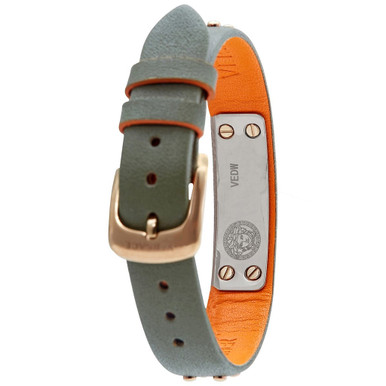 [AT DELHI] VERSACE Medusa Lock Icon Quartz Ladies Watch - Beige Green image 4