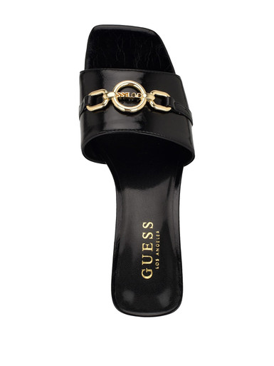 GUESS Oney Circle Logo Block Heels image 3