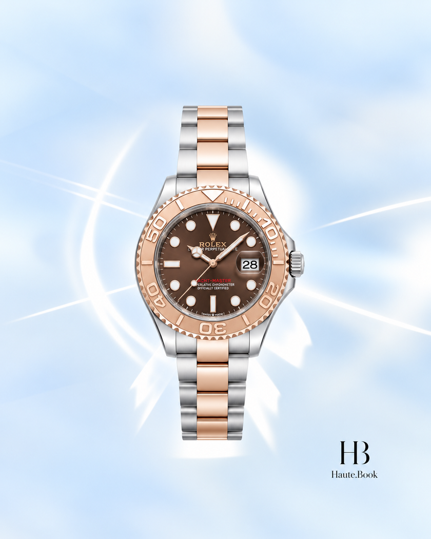[Brand New] Rolex Yacht-Master 40 Everose Rolesor Brown Dial 126621 40 mm