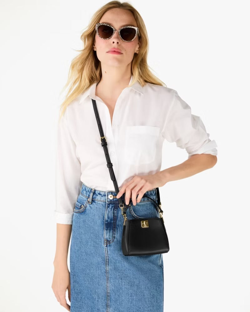 KATE SPADE Phoebe Mini Top Handle Crossbody - Black (Arriving In Delhi) image 1