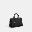 COACH Georgia Satchel Bag - Gold/Black image 0