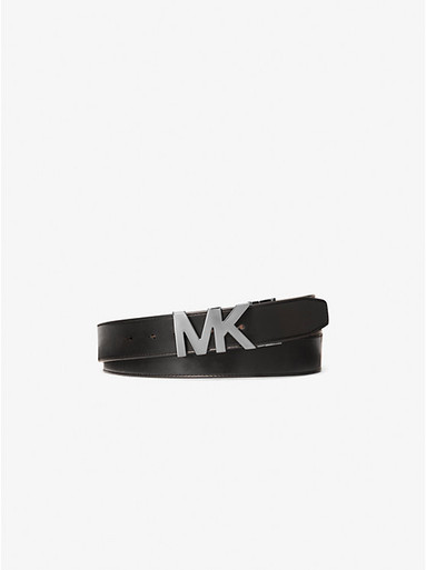 MICHAEL KORS  Signature Logo Wallet And Reversible Belt Gift Set - Brown/Black (Arriving In Delhi) image 0