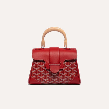GOYARD Saïgon Souple Mini Bag Red image 0