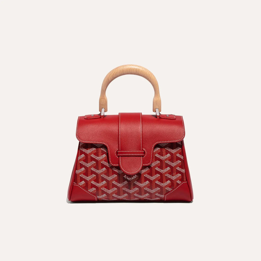 GOYARD Saïgon Souple Mini Bag Red image 0