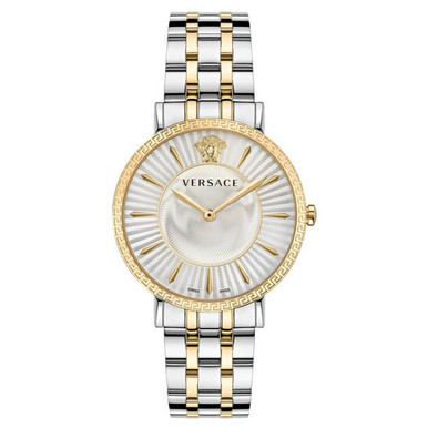 VERSACE  V-Eternal Quartz Silver Dial Ladies Watch  No. VEJL00622 image 0