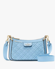 KATE SPADE Duet Woven Leather Crossbody image 3