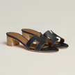 [AT DELHI] HERMES Oasis sandal - Black image 3