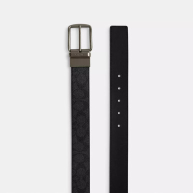 COACH Harness Buckle Cut To Size Reversible Belt, 38 Mm image 0