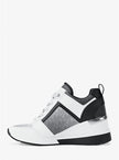 MICHAEL KORS Georgie Ombré Signature Logo Trainer image 2