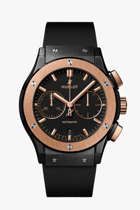 [New] HUBLOT Classic Fusion Ceramic King Gold 521.CO.1181.RX 45 mm Men's Watch image 0