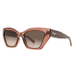 SALVATORE FERRAGAMO Brown Gradient Cat Eye Ladies Sunglasses image 1