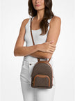 MICHAEL KORS Jaycee Extra-Small Signature Logo Backpack - Brown image 3