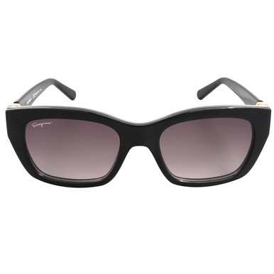 Ferragamo  Salvatore Grey Square Ladies Sunglasses image 2