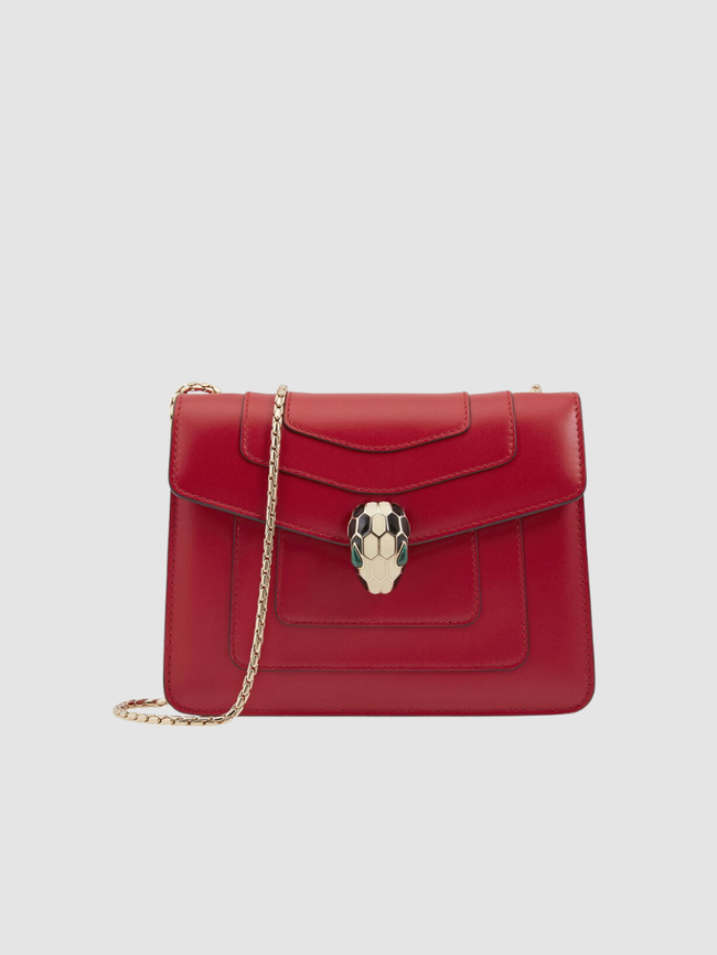 [AT DELHI] BVLGARI Serpenti Forever Leather Crossbody Bag image 0