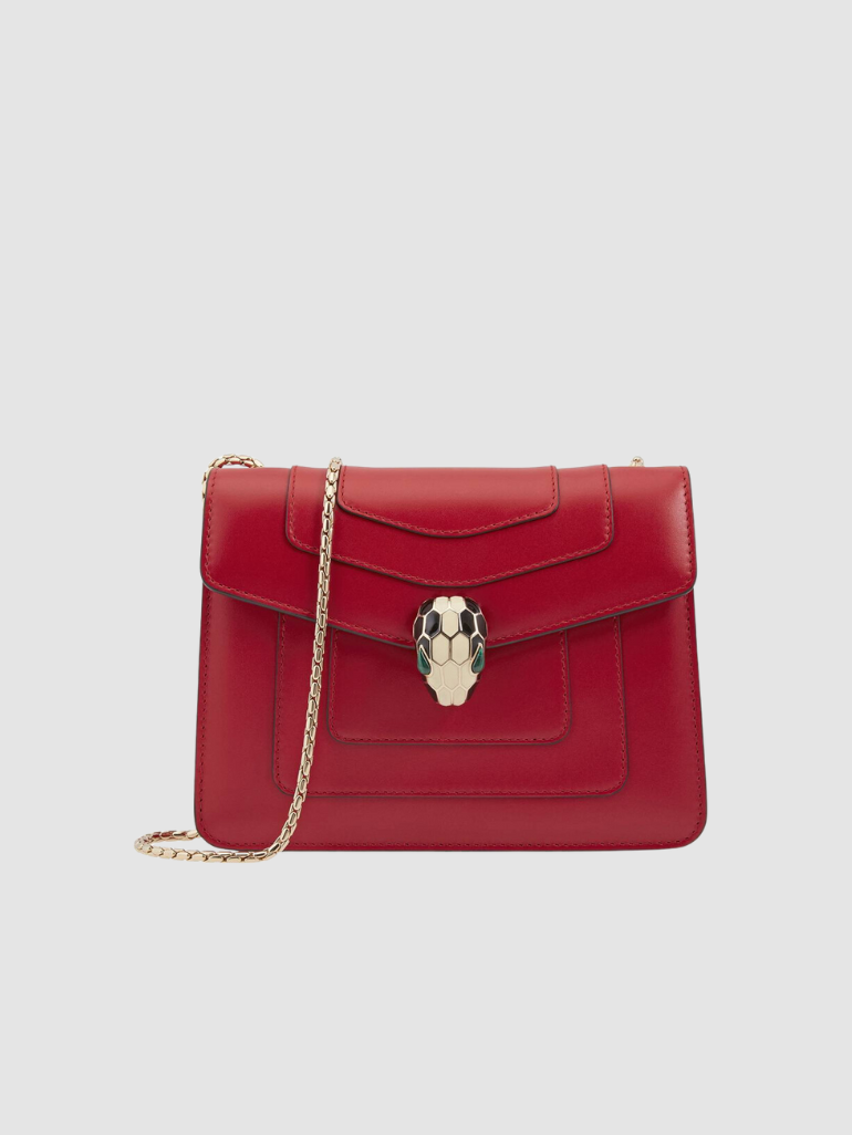 [AT DELHI] BVLGARI Serpenti Forever Leather Crossbody Bag image 0