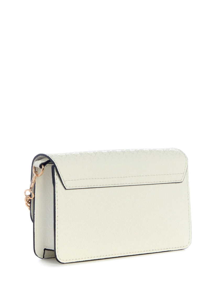 Guess Indira Logo Shine Crossbody - White image 2