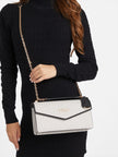 Guess Kiran Logo Convertible Crossbody - Neutral image 1