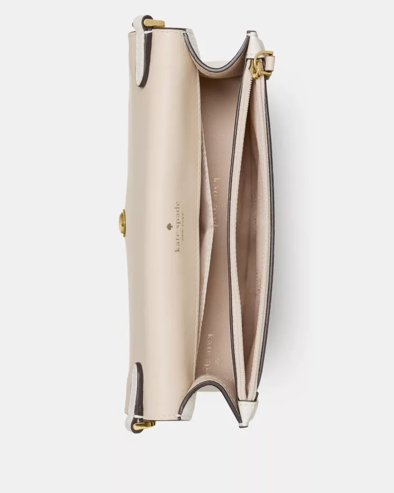 KATE SPADEKnott Mini Crossbody Bag - Light Cream Multi image 3