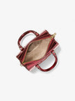 Michael Kors Jet Set Small Metallic Convertible Crossbody Bag - Cherry image 2