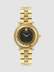 VERSACE Greca Flourish Quartz Black Dial Ladies Watch image 0