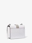 MICHAEL KORS  Greenwich Small Color-Block Signature Logo Crossbody Bag - Optic White image 2