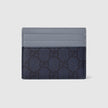 GUCCI Dusty Blue Trim GG Card Case image 3