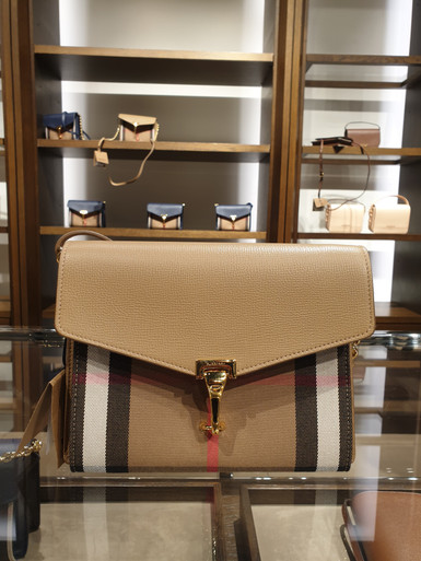 BURBERRY Small Macken Crossbody Bag image 8