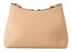 VERSACE Calf Leather Small Hobo Shoulder bag - Beige image 3