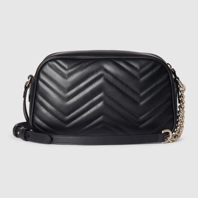GUCCI GG Marmont Small Shoulder Bag Black image 3